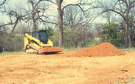 dirt work with skid steer|skid steer grading equipment.